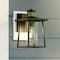 Vaxcel Geneva 7-in. W 1 Light Black Motion Sensor Dusk to Dawn Outdoor Wall Lantern Clear Glass T0729 - alternate 1